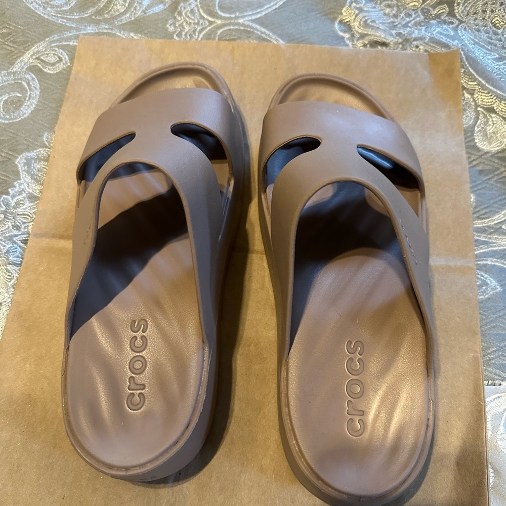 Crocs sandals size 9